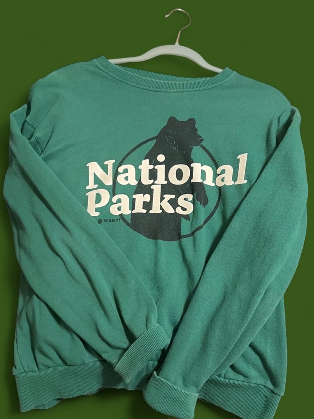 Parks Projects National Parks green Pullover Sweatshirt